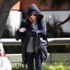 Khloe Kardashian essaie d'être le plus discrète possible en se rendant à son cours de gym à Los Angeles, le 29 août 2013.