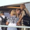 Beyoncé et sa fille Blue Ivy en vacances à Ibiza en Espagne, le 1er septembre 2013.