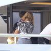 Beyoncé et sa fille Blue Ivy en vacances à Ibiza en Espagne, le 1er septembre 2013.