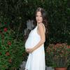 La belle Tammin Sursok (Pretty Little Liars), enceinte, prend la pose à Bervely Hills. Le 2 septembre 2013.