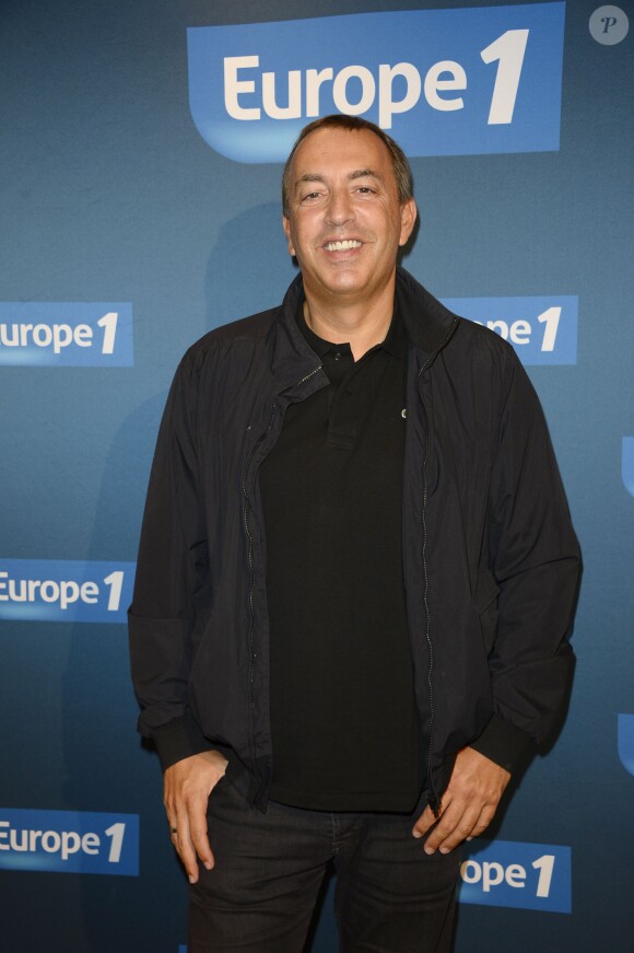 Jean-Marc Morandini lors de la conférence de presse de rentrée d'Europe 1 à la Maison de la Mutualité à Paris, le 4 septembre 2013