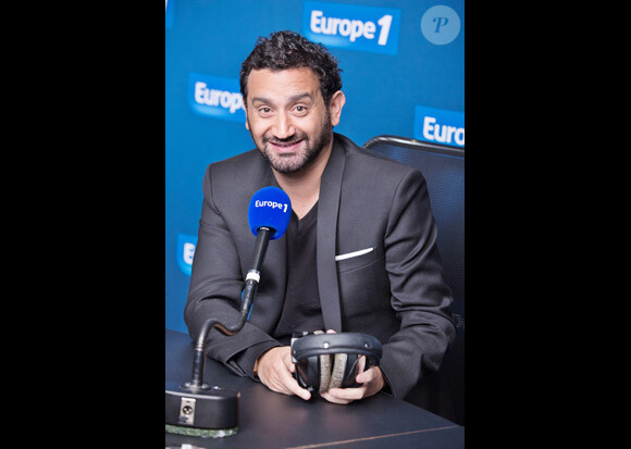 Cyril Hanouna au micro d'Europe 1 dans "Les Pieds dans le plat" à partir du 26 août 2013.