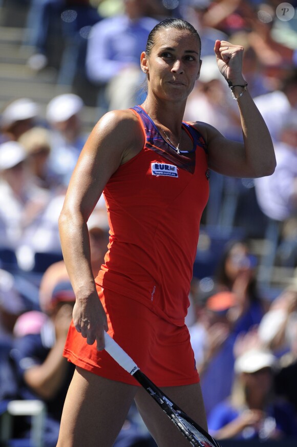 Flavia Pennetta lors de l'US Open le 4 septembre 2013.