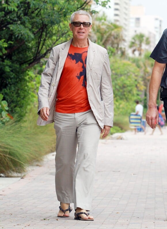 Adam Clayton à Miami, le 1er juillet 2012. 