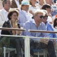 Boris Becker et sa femme Lilly Becker très complices lors de l'Optima Open 2013 à Knokke en Belgique, le 17 août 2013.