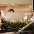 Boris Becker et sa femme Lilly en amoureux dans Mayfair à Londres fin août 2013