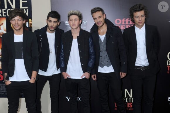 Le groupe One Direction à New York le 26 août 2013.