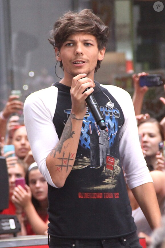 Louis Tomlinson à New York le 23 août 2013.