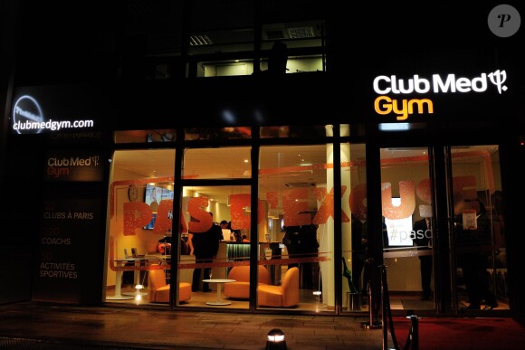 Inauguration d'un centre Club Med Gym à Issy-Les-Moulineaux, le 9 septembre 2013.