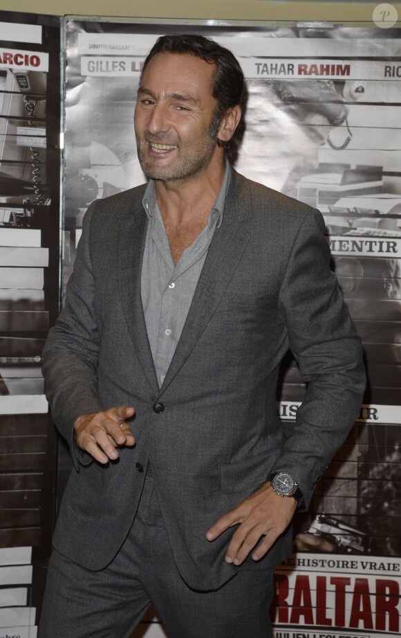 Gilles Lellouche lors de l'avant-première du fim "Gibraltar" à l'UGC les Halles à Paris le 9 septembre 2013