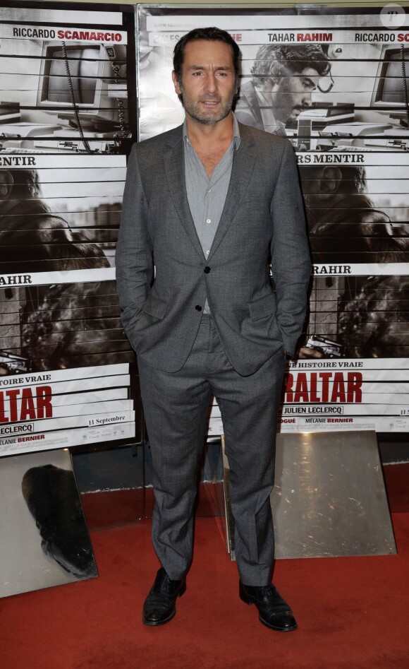 Gilles Lellouche lors de l'avant-première du fim "Gibraltar" à l'UGC les Halles à Paris le 9 septembre 2013