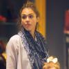 Jessica Alba et sa fille Haven font du shopping dans le quartier de SoHo. New York, le 10 septembre 2013.