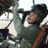 Le prince William en septembre 2010 dans son Sea King