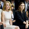 Nicole Kidman, Rooney Mara et Naomie Harris assistent au défilé Calvin Klein printemps-été 2014 aux studios Spring. New York, le 12 septembre 2013.