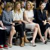 Grace Coddington, Anna Wintour, Virginia Smith, Nicole Kidman, Rooney Mara et Naomie Harris assistent au défilé Calvin Klein printemps-été 2014 aux studios Spring. New York, le 12 septembre 2013.