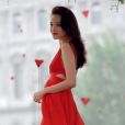 L'actrice taïwanaise Shu Qi, égérie du parfum Flower in the Air de Kenzo.