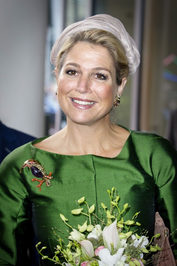 Maxima des Pays-Bas inaugurait le 13 septembre 2013 à Leeuwarden les nouveaux locaux du Musée frison (Fries Museum).