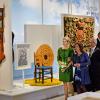 La reine Maxima des Pays-Bas inaugurait le 13 septembre 2013 à Leeuwarden les nouveaux locaux du Musée frison (Fries Museum).