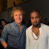 Renzo Rosso et Kanye West lors du défilé Diesel Black Gold à New York, le 10 septembre 2013.