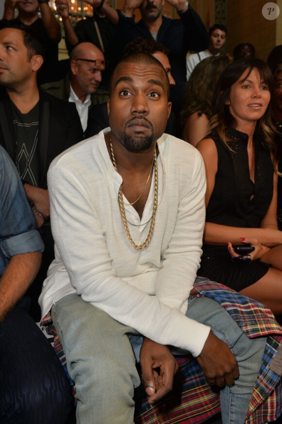 Kanye West lors du défilé Diesel Black Gold à New York, le 10 septembre 2013.