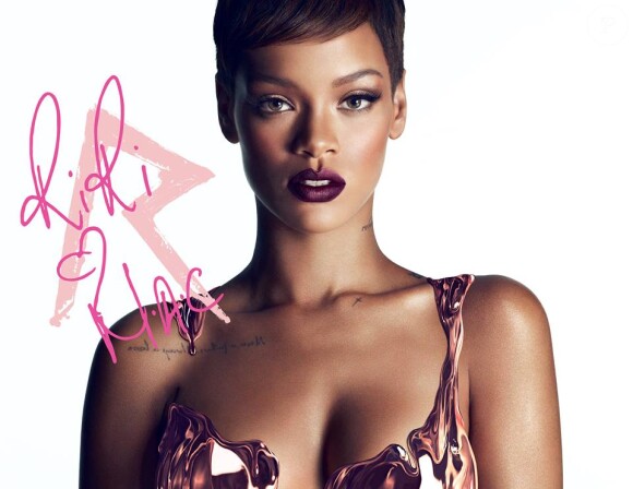 Rihanna, photographiée par Mert et Marcus pour la nouvelle gamme de RiRi (Loves) M.A.C. Disponible en octobre.