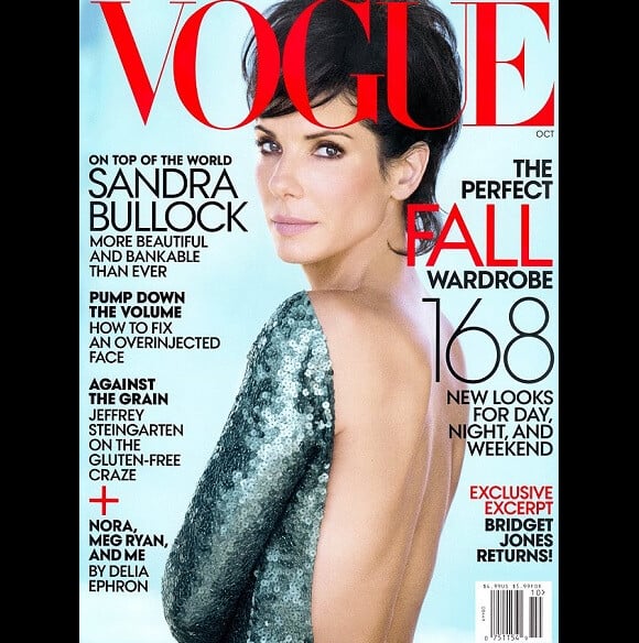 Sandra Bullock dévoile sa coupe de cheveux en couverture du Vogue US.