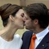 Mariage civil du prince Felix de Luxembourg et de Claire Lademacher, le 17 septembre 2013, à Königstein im Taunus.