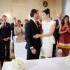 Vous pouvez embrasser la mariée... Mariage civil du prince Felix de Luxembourg et de Claire Lademacher, le 17 septembre 2013, à Königstein im Taunus.