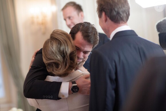 Mariage civil du prince Felix de Luxembourg et de Claire Lademacher, le 17 septembre 2013, à Königstein im Taunus.