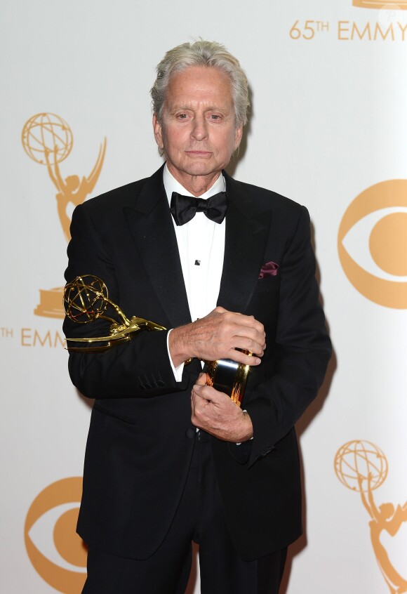 Michael Douglas lors des 65e Primetime Emmy Awards à Los Angeles, le 22 septembre 2013.