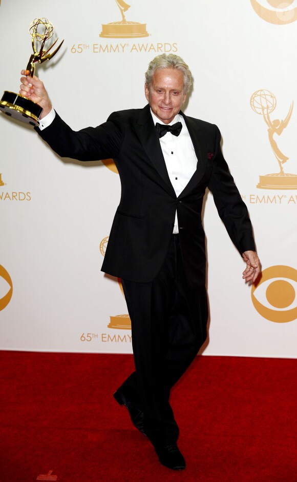 Michael Douglas lors des 65e Primetime Emmy Awards à Los Angeles, le 22 septembre 2013.