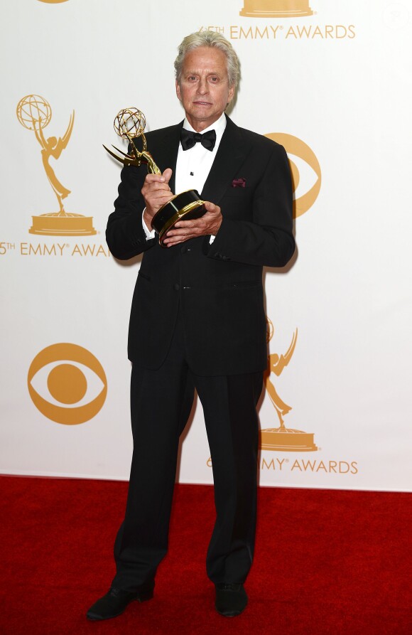 Michael Douglas lors des 65e Primetime Emmy Awards à Los Angeles, le 22 septembre 2013.