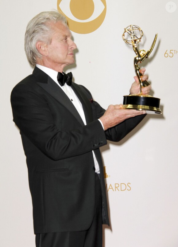 Michael Douglas lors des 65e Primetime Emmy Awards à Los Angeles, le 22 septembre 2013.
