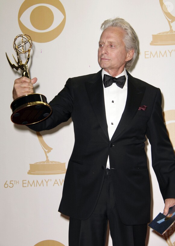 Michael Douglas lors des 65e Primetime Emmy Awards à Los Angeles, le 22 septembre 2013.