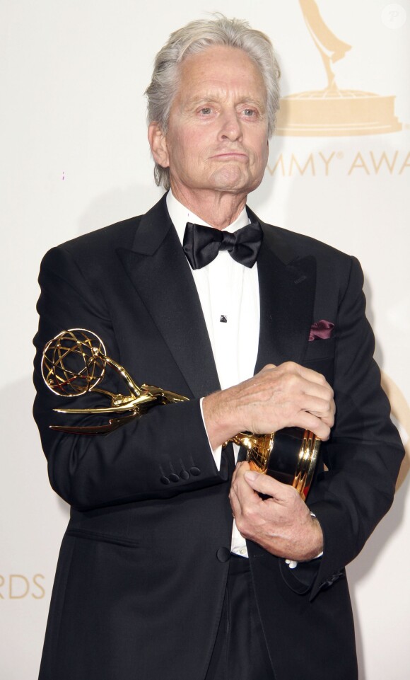 Michael Douglas lors des 65e Primetime Emmy Awards à Los Angeles, le 22 septembre 2013.