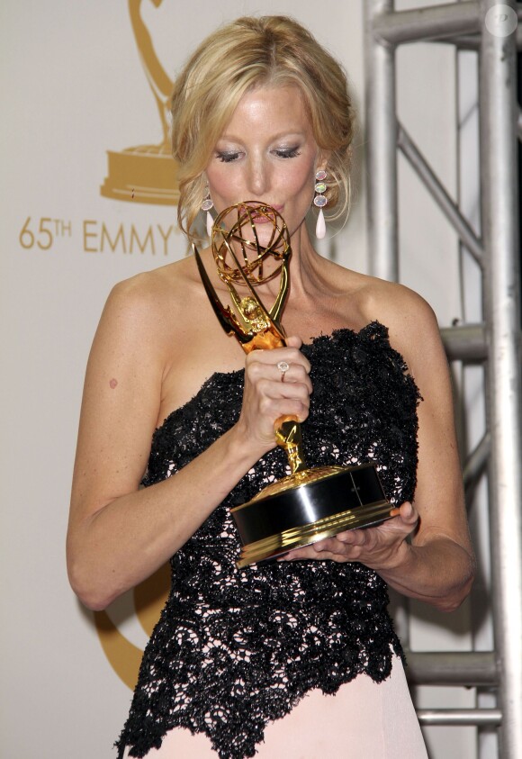 Anna Gunn lors des 65e Primetime Emmy Awards à Los Angeles, le 22 septembre 2013.