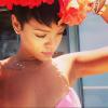 Rihanna profite de son séjour en Thaïlande et multiplie les poses, les 19, 20 et 21 septembre 2013.