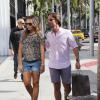 Tamara Ecclestone et son mari Jay Rutland en pleine séance shopping à Beverly Hills le 16 septembre 2013