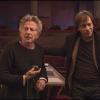 Roman Polanski et Mathieu Amalric dans le film La Vénus à la fourrure.