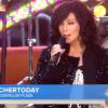 Cher sur le plateau de Today Show, le 23 septembre 2013.
