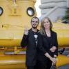 Ringo Starr et son épouse Barbara lors du vernissage de l'exposition Passion / Ocean le 24 septembre 2013 au Musée Oceanographique de Monaco