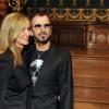 Ringo Starr et son épouse Barbara lors du vernissage de son exposition le 24 septembre 2013 au Musée Oceanographique de Monaco