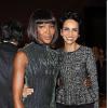 Naomi Campbell et Farida Khelfa, complices lors de la soirée organisée en l'honneur d'Azzedine Alaïa au Palais Galliera le 25 septembre 2013