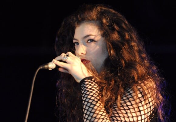 Lorde aka Ella Yelich-O'Connor à Hollywood, Los Angeles, le 24 septembre 2013.
