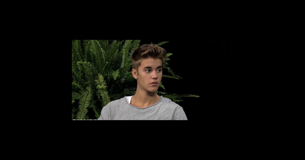 Justin Bieber fouetté par Zach Galifianakis L'interview du malaise