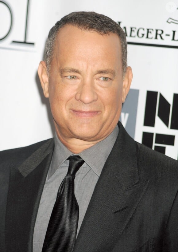 Tom Hanks lors de la cérémonie d'ouverture avec la présentation du film Capitaine Phillips au New York Film Festival, le 27 septembre 2013.