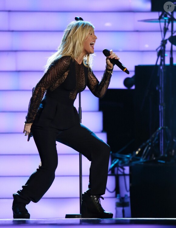Ellie Goulding au concert "Unity : A concert for Stephen Lawrence", à Londres, le 29 septembre 2013.