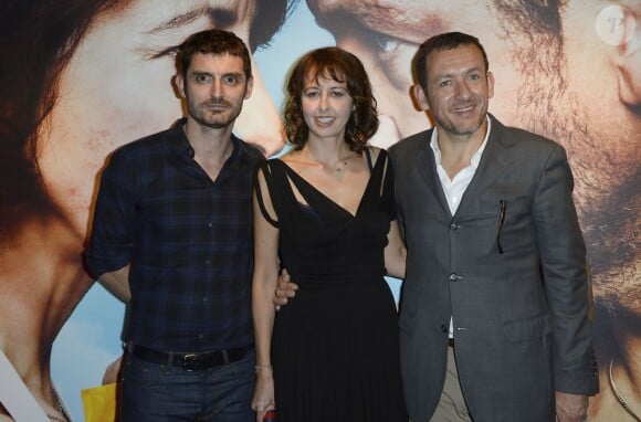 Le réalisateur Alexandre Coffre, Valérie Bonneton et Dany Boon lors de l'avant-première du film "Eyjafjallajökull" à l'UGC Bercy à Paris le 30 septembre 2013
