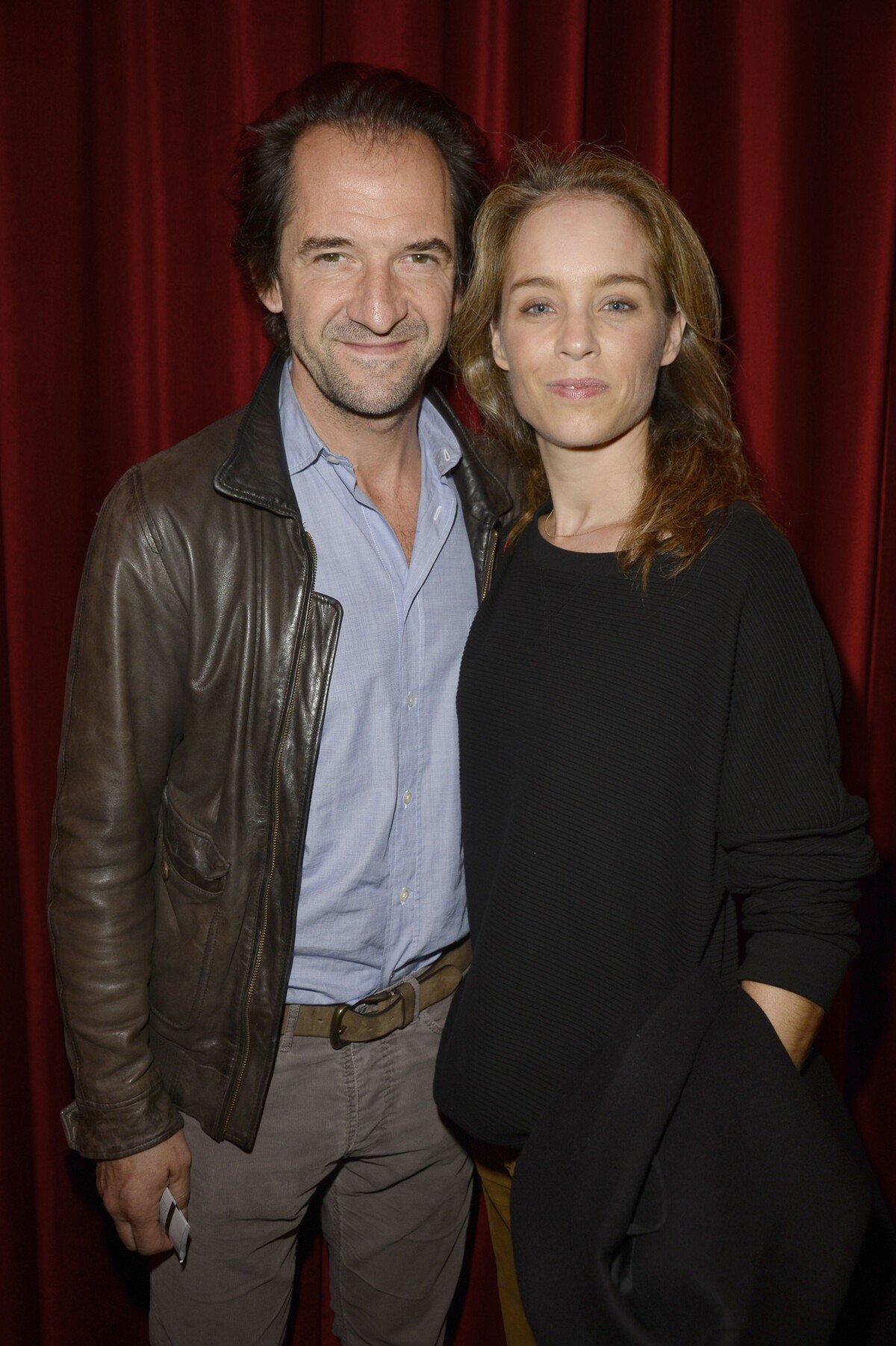 Photo : Stéphane De Groodt et sa femme à la générale du spectacle 