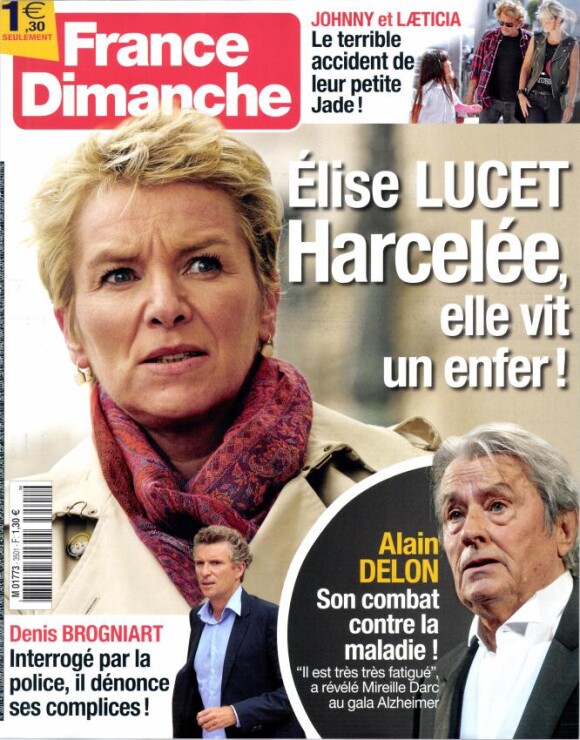 "France Dimanche" en kiosques le 4 octobre 2013.